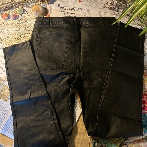 SPYM faux leather jeggings - Picture 2 of 2